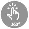 Abbildung 360-Button